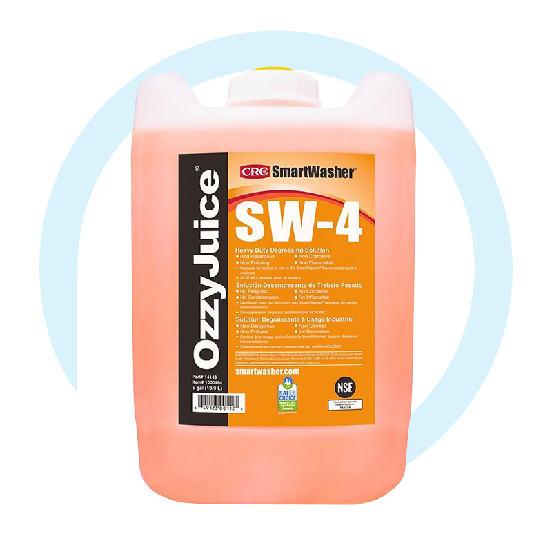 Smartwasher® Ozzyjuice® SW-4 Heavy Duty Degreasing Solution